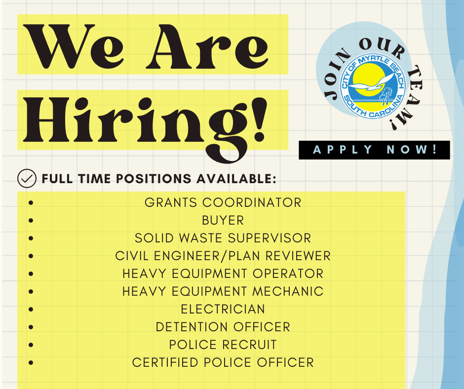 We Are Hiring!